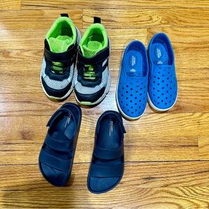 BOYS SHOES TODDLER SIZE 10 SANDALS HM Old NAVY KIDS SNEAKERS